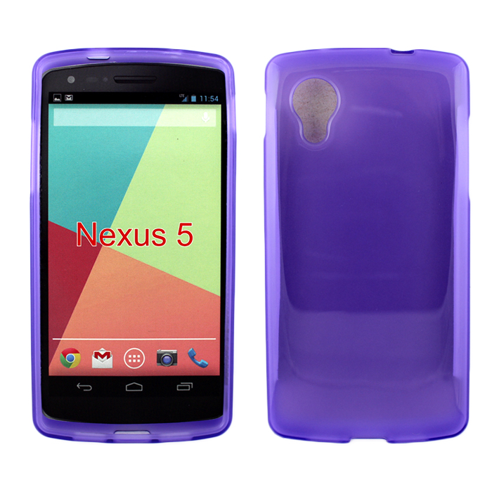 Nexus 5 TPU Gel Case (Purple)